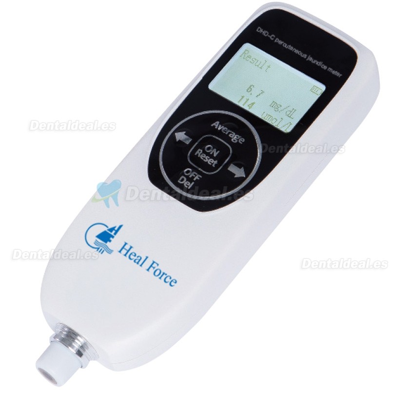 HealForce DHD-C Bilirrubin&oacute;metro Transcut&aacute;neo Neonatal Medidor de Ictericia